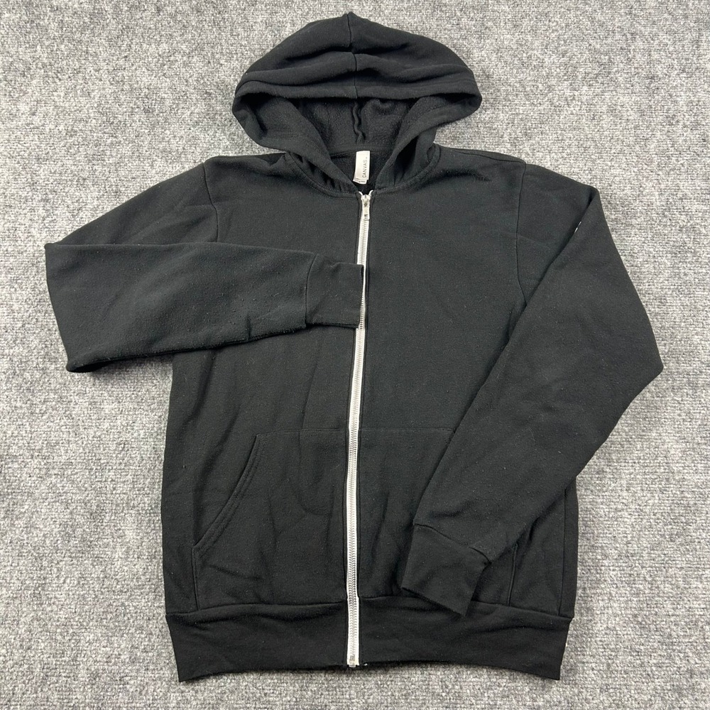 Apple Employee Zip Hoodie Women S Black Apple Logo R050 Fleece Sweatshirt Jacket